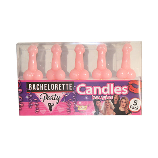 Bachelorette Party Penis Candles 5 Pack | SexToy.com