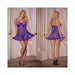 Magic Silk Unwrap Me Baby Doll & G-string Purple L/xl | SexToy.com