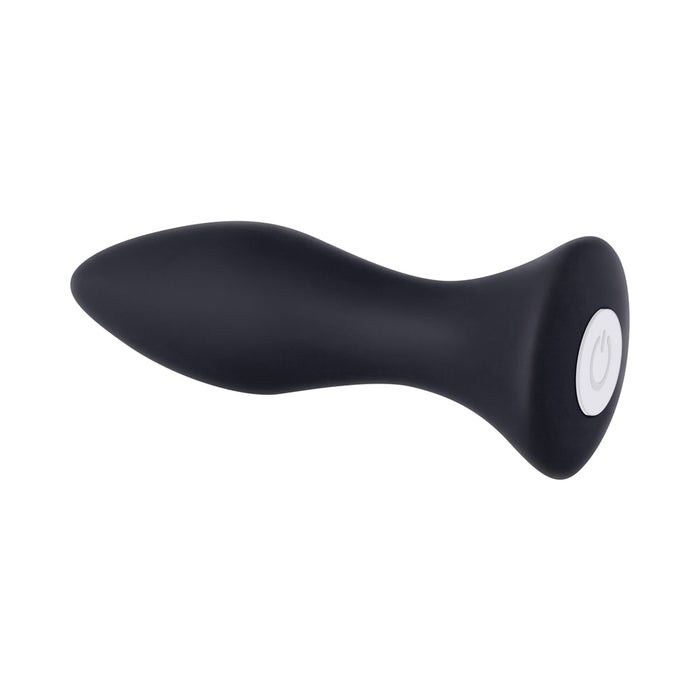 Mighty Mini Butt Plug Rechargeable Black Vibrator | SexToy.com