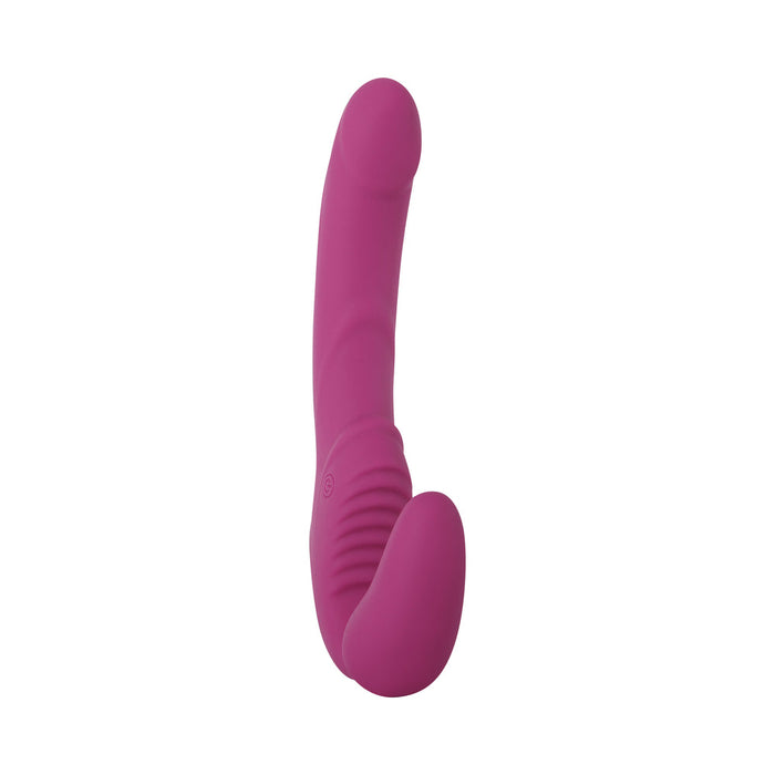 A&e Eve's Vibrating Strapless Strap On Dual Motors 9 Function Usb Rechargeable Cord Included Silicon | SexToy.com