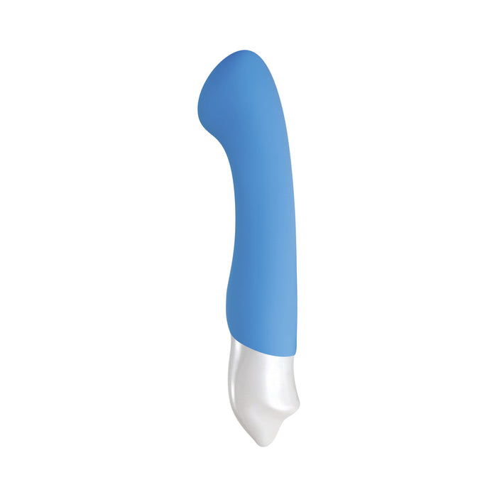 Tempest G Silicone Rechargeable G-Spot Vibrator Blue | SexToy.com