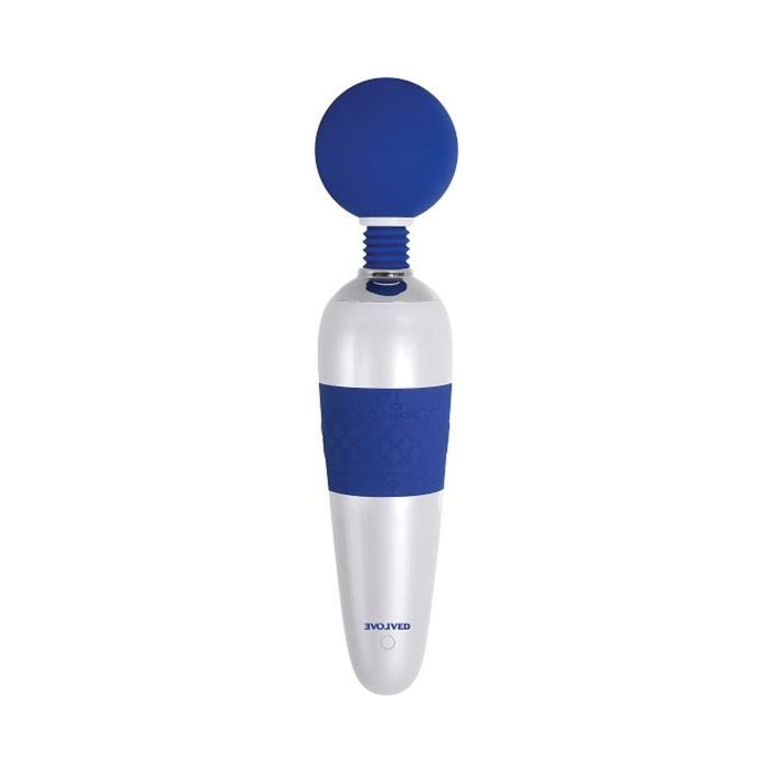 Evolved On The Dot Wand 7 Vibrating Functions 4 Speeds Per Function Silicone Head Usb Rechargeable C | SexToy.com