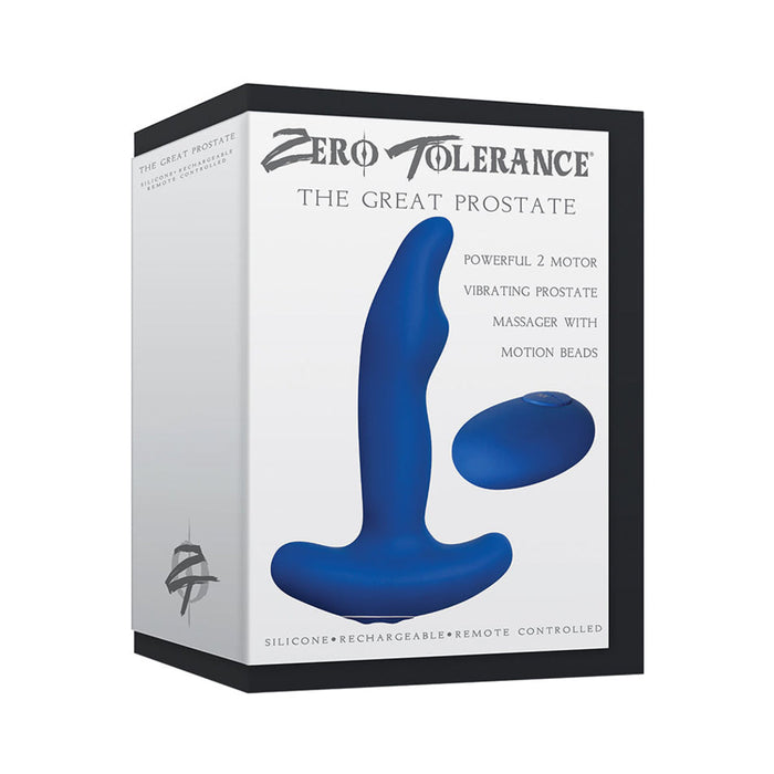 The Great Prostate Blue Vibrating Massager | SexToy.com