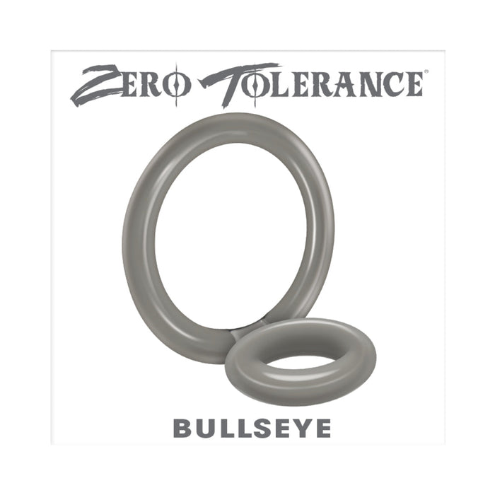 Bullseye Cock Ring Double Ring Smoke | SexToy.com
