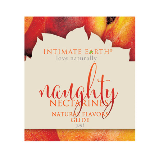 Intimate Earth Naughty Nectarines Glide Foil Pack .10oz | SexToy.com