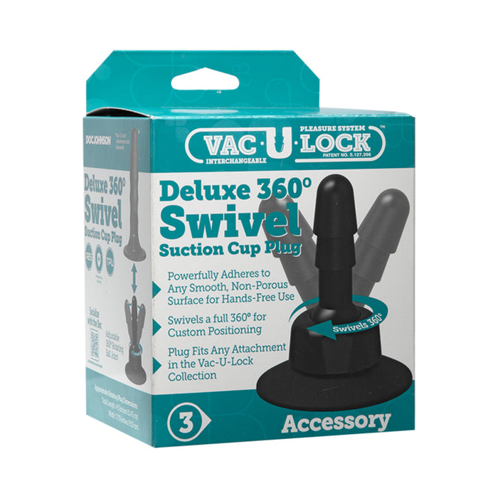 Vac-U-Lock Deluxe 360 Degree Swivel Suction Cup Plug | SexToy.com