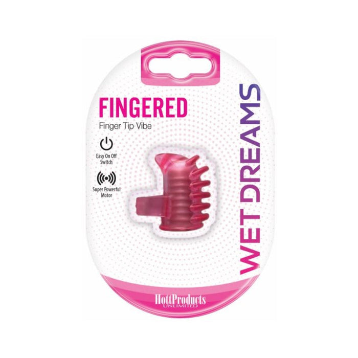 Wet Dreams Fingered Finger Tip Vibe Pink | SexToy.com