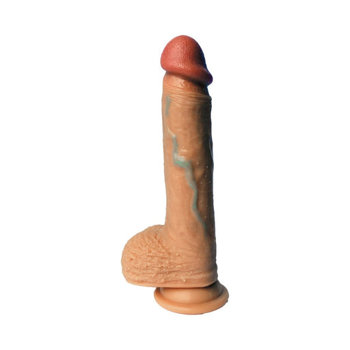Skintastic Squealer Ultra Skin 8 inches Vibrating Dido Beige | SexToy.com