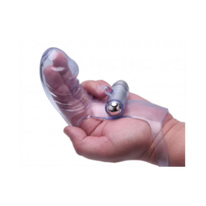 Vibrofinger Phallic Finger Massager Purple | SexToy.com