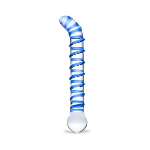 Mr.  Swirl 6.5" Glass Glass Dildo | SexToy.com