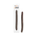 Dr Skin 16 inches Double Dildo Chocolate Brown | SexToy.com