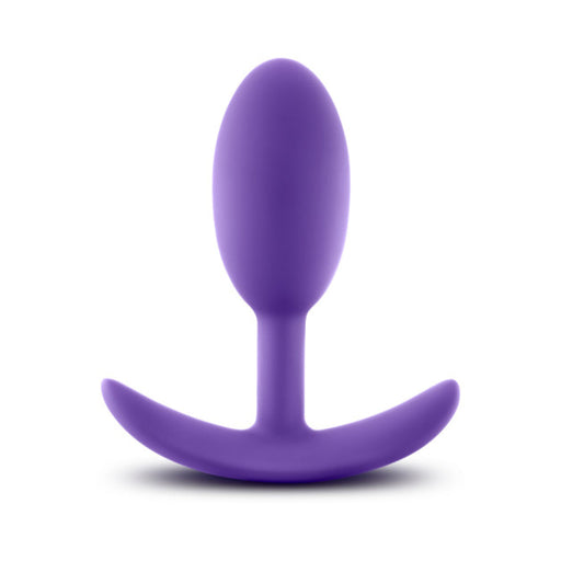 Luxe - Wearable Vibra Slim Plug - Medium - Purple | SexToy.com