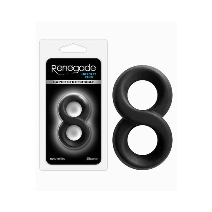 Renegade Infinity Ring Black | SexToy.com
