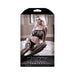 Sheer Black Magic Cami Top With Attached Stocking Black Os | SexToy.com