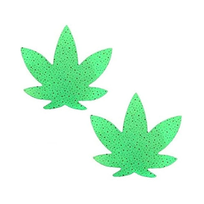 Neva Nude Pasty Weed Leaf Supernova Glow | SexToy.com