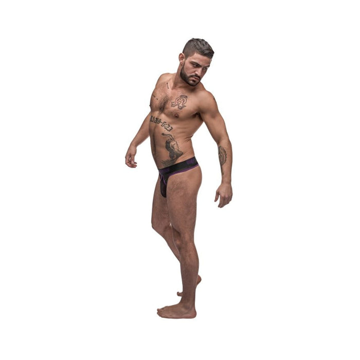 Male Power Airotic Mesh Enhancer Thong Black Sm | SexToy.com