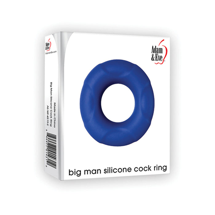 A&E Big Man Silicone Cock Ring Blue | SexToy.com