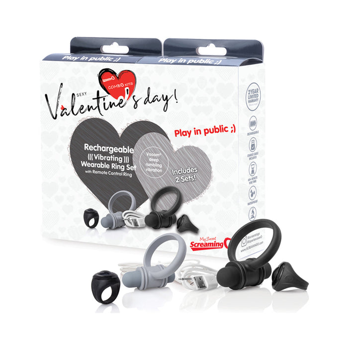 Valentine Combo Ring/ring Unit | SexToy.com