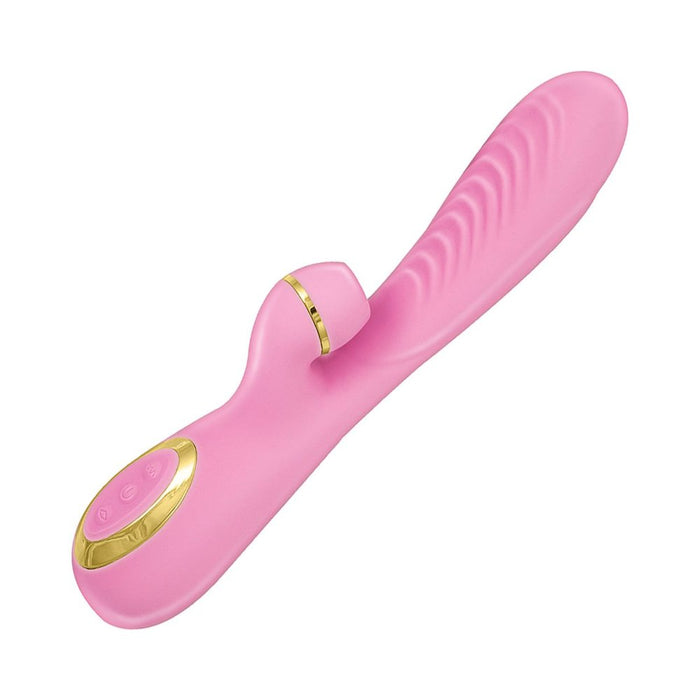 Vibes Of New York Ribbed Suction Massager | SexToy.com