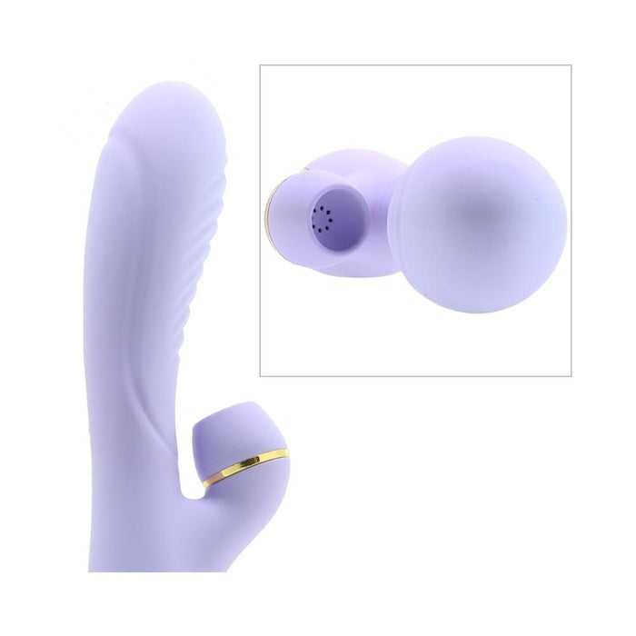 Vibes Of New York Ribbed Suction Massager | SexToy.com