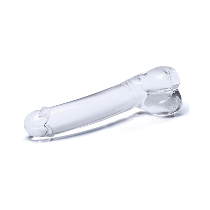 7" Realistic Curved Glass G-Spot Dildo | SexToy.com