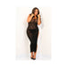Take The Heat Lace Gown  Black 1x/2x | SexToy.com