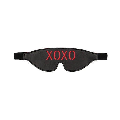 Ouch! Blindfold - XOXO - Black | SexToy.com