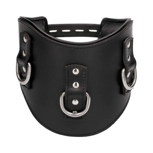 Ouch! Pain - Saddle Leather Heavy-duty Padded Posture Collar | SexToy.com