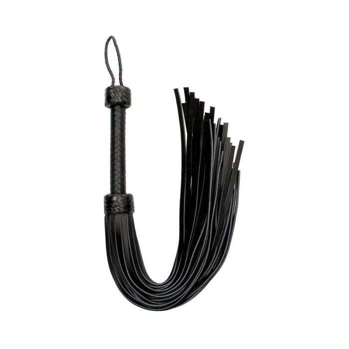 Ouch! Pain - Grain Leather Heavy-duty Tail Flogger | SexToy.com