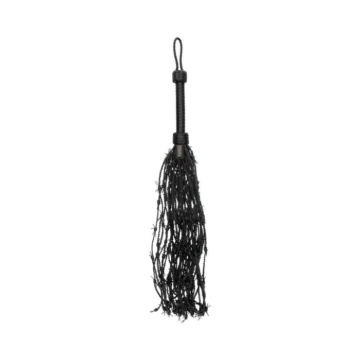 Ouch! Pain - Saddle Leather Barbed Wire Flogger | SexToy.com