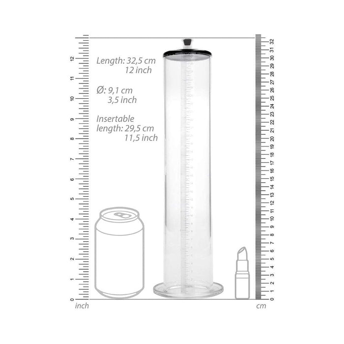 Pumped - Ultra-premium Pump 12" Wide - Transparent | SexToy.com