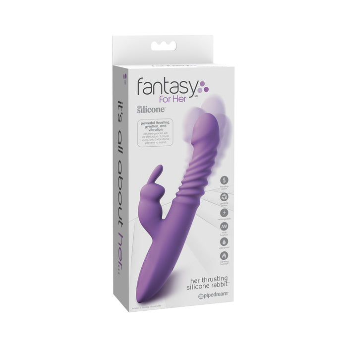 Fantasy For Her Her Thrusting Silicone Rabbit | SexToy.com