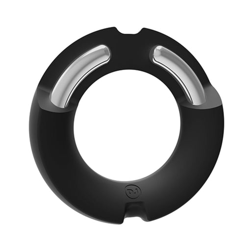 Kink By Doc Johnson Hybrid Silicone Covered Metal Cock Ring 35mm | SexToy.com