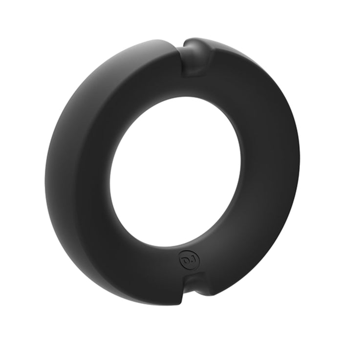 Kink By Doc Johnson Hybrid Silicone Covered Metal Cock Ring 45mm | SexToy.com