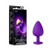 Temptasia - Bling Plug Large - Purple | SexToy.com