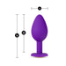 Temptasia - Bling Plug Small - Purple | SexToy.com