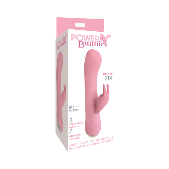 Power Bunnies Jitters 10x Light Pink | SexToy.com