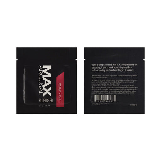 Max Arousal Pleasure Gel Extra Strength Foil 2 Ml | SexToy.com