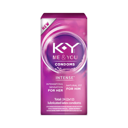 K-Y Intense Condom 24ct | SexToy.com