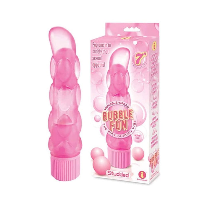 The 9" Bubble Fun Studded 7" | SexToy.com