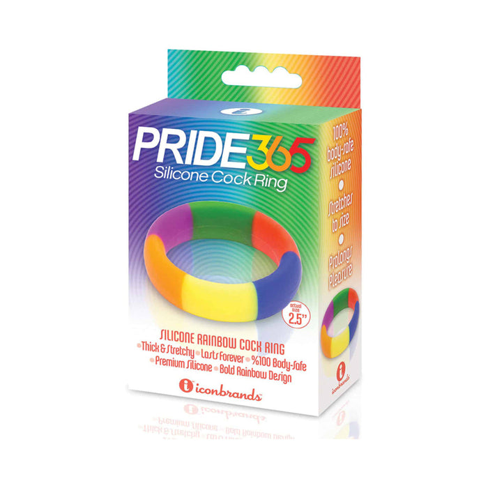 The 9's Pride 365 Rainbow Cock Ring | SexToy.com