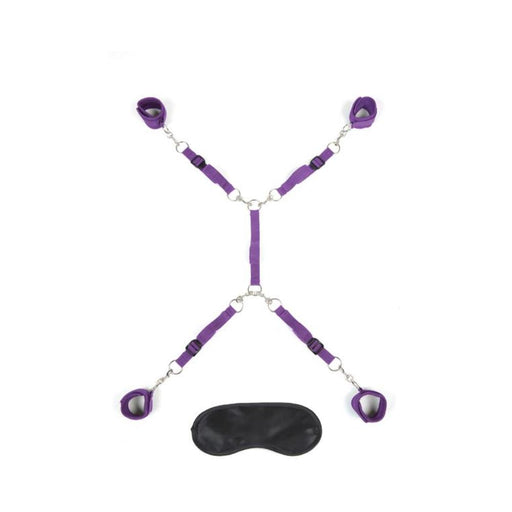 Lux Fetish 7pc Bed Spreader Purple | SexToy.com