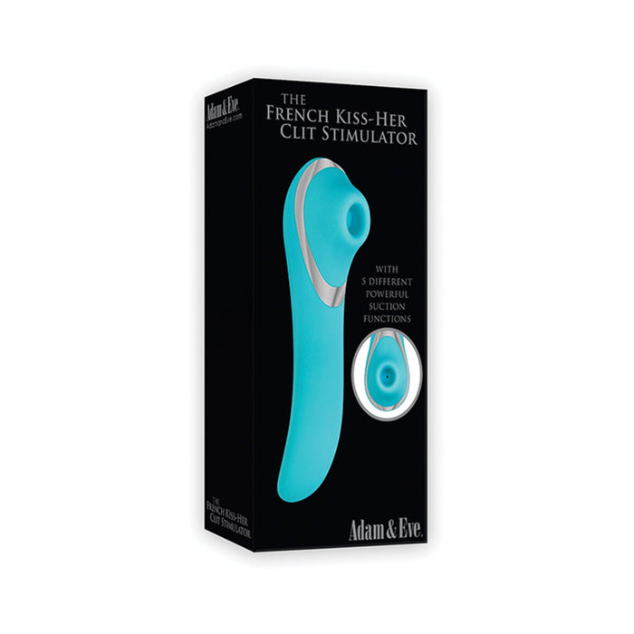 A&e French Kiss-her Clitoral Stimulator Teal | SexToy.com