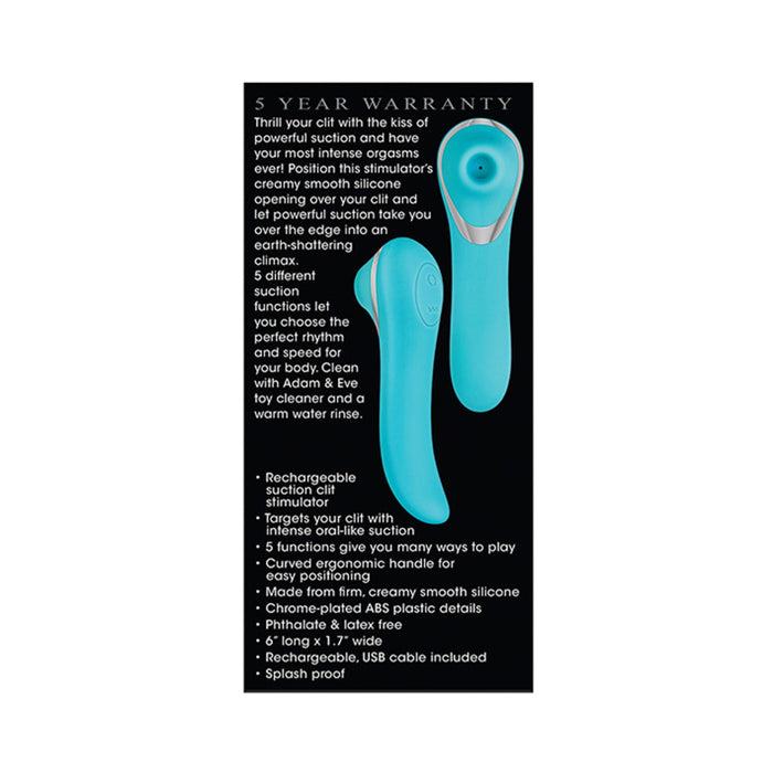 A&e French Kiss-her Clitoral Stimulator Teal | SexToy.com