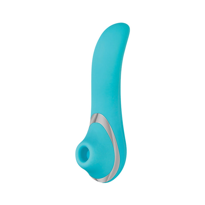 A&e French Kiss-her Clitoral Stimulator Teal SexToy Wholesale A&e French Kiss-her Clitoral Stimulator Teal SexToy Wholesale