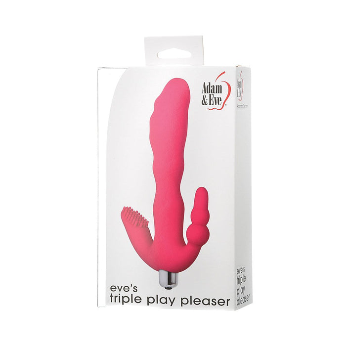 A&E Eve's Triple Play Pleaser Pink | SexToy.com