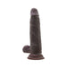 Realcocks Dual Layered #4 8In Dark Brown | SexToy.com