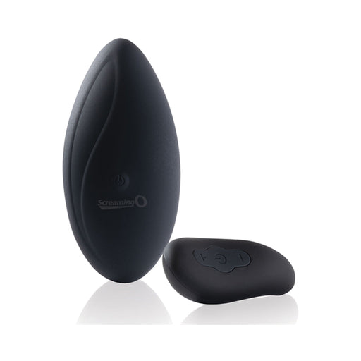 Screaming O Premium Ergonomic Remote Panty Set Black | SexToy.com