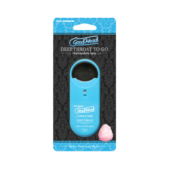 Goodhead - Deep Throat Spray To-go - Cotton Candy - 0.30 Fl. Oz. | SexToy.com