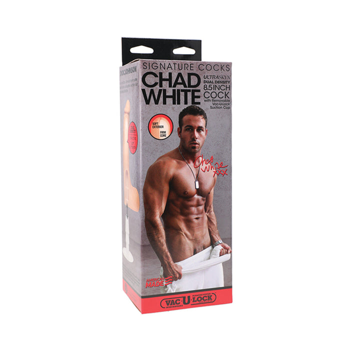 Signature Cocks - Chad White 8.5 Inch Ultraskyn Cock | SexToy.com